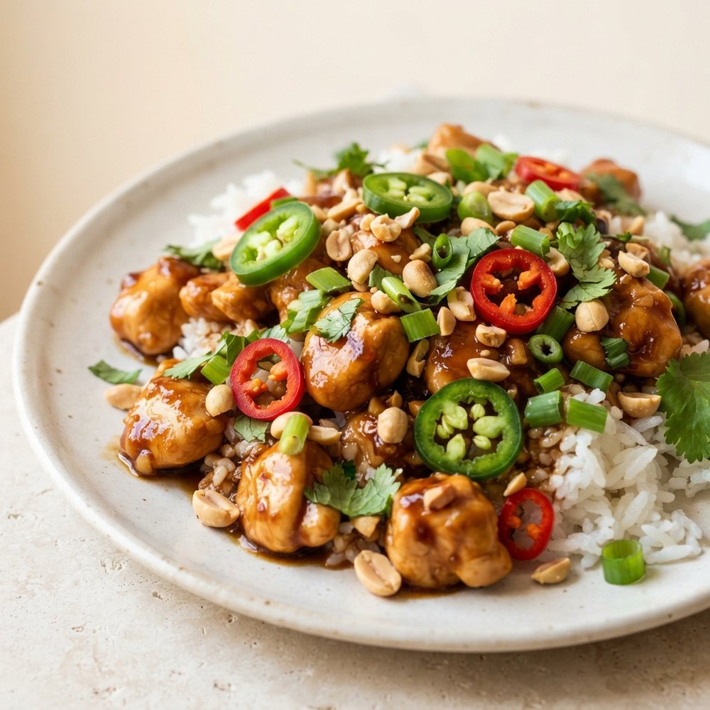 Spicy Caramel Chicken