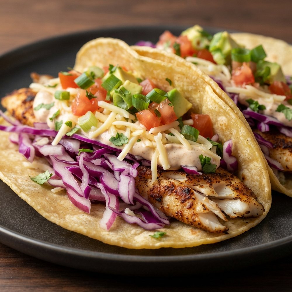 Char-Grilled Catfish Tacos