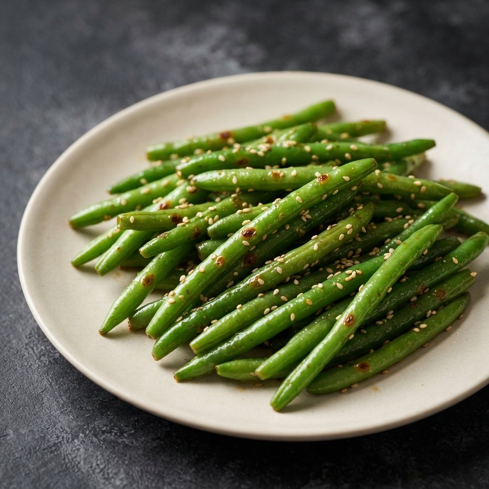 Sesame-Soy Green Beans, Japanese Style