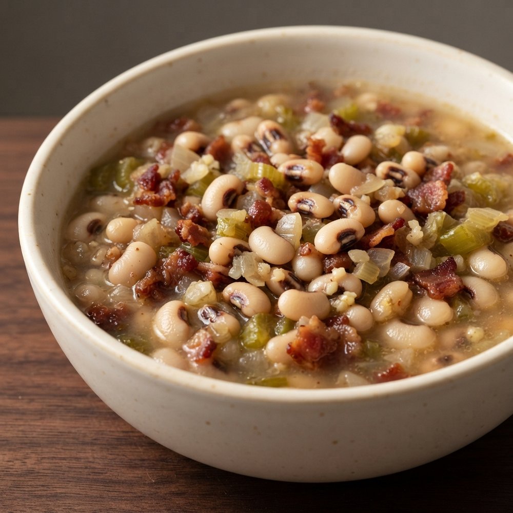 Black-Eyed Peas with Bacon