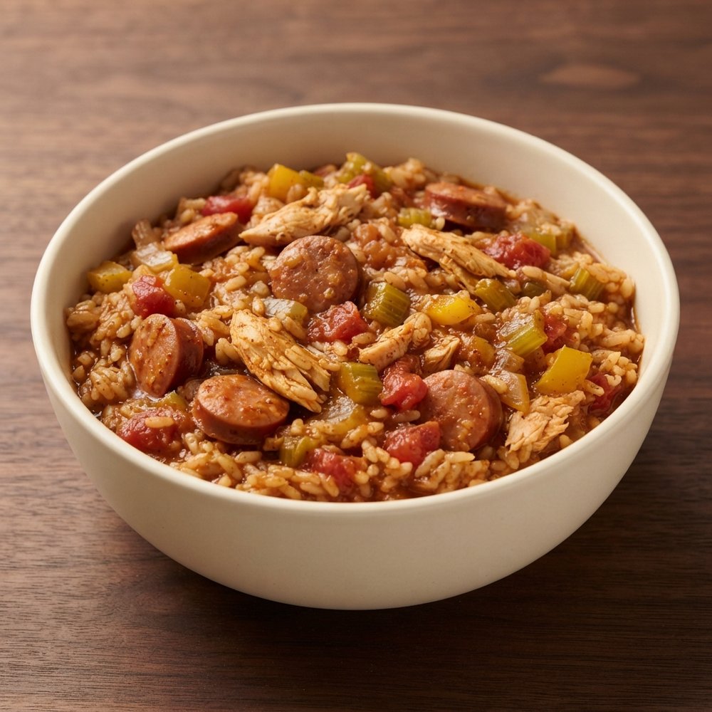 Spicy Cajun Jambalaya Rice