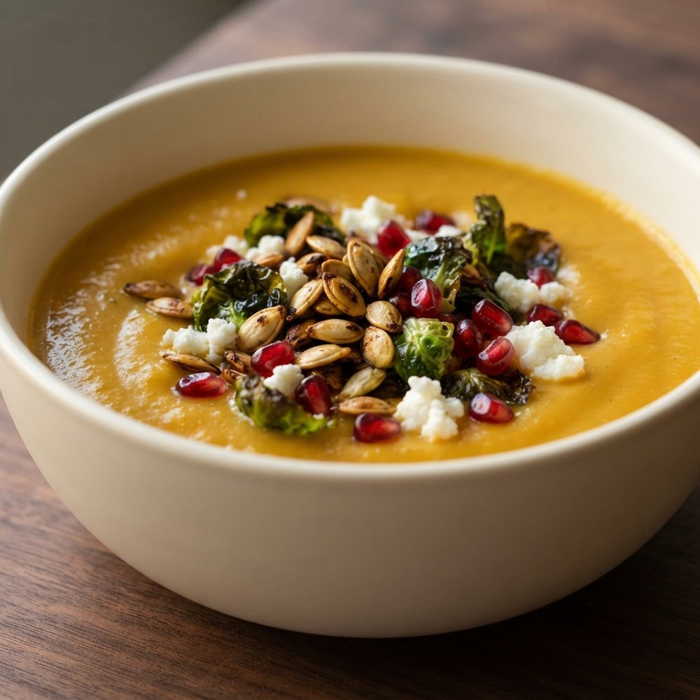 Smoky Butternut Squash Bisque