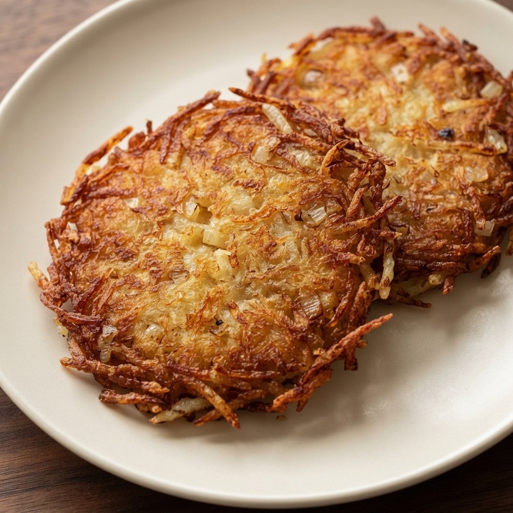 Golden Potato Latke-Style Pancakes