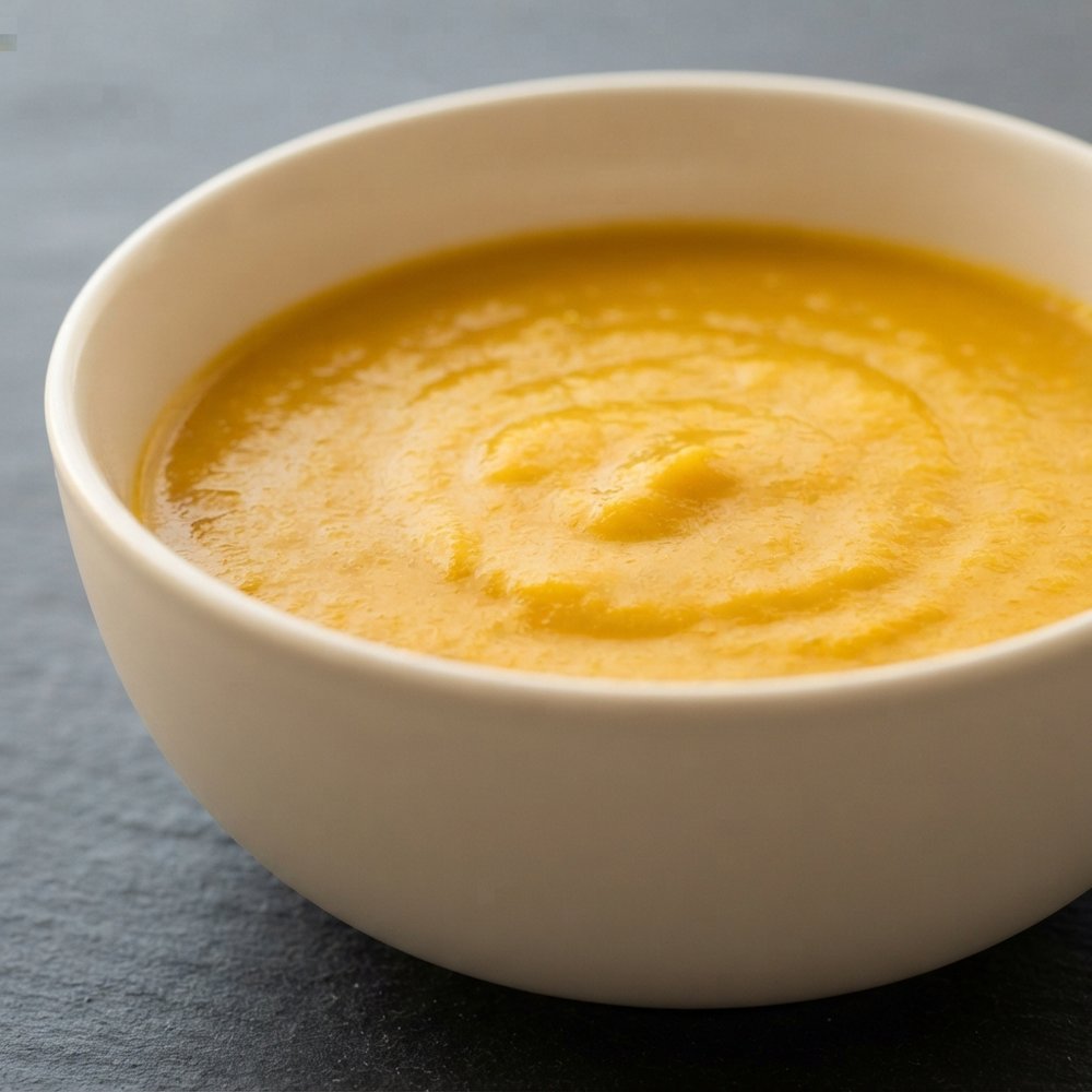 Creamy Carrot and Fresh Ginger Soup