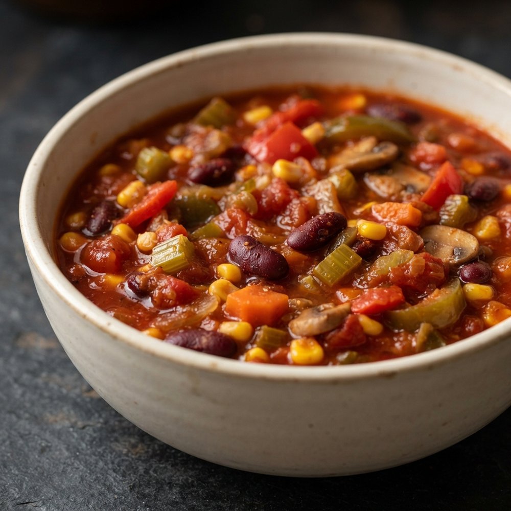 Super Simple Meatless Chili