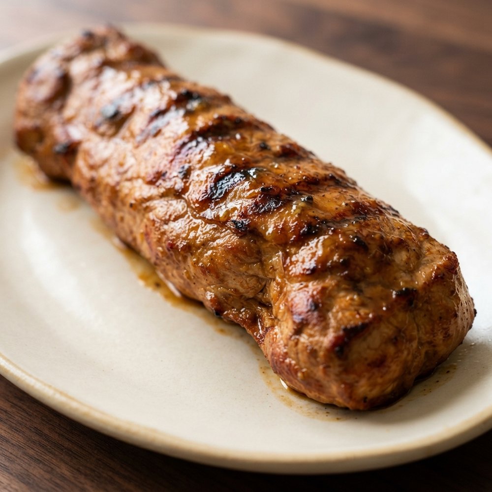 Honey-Dijon Marinated Grilled Pork Tenderloin