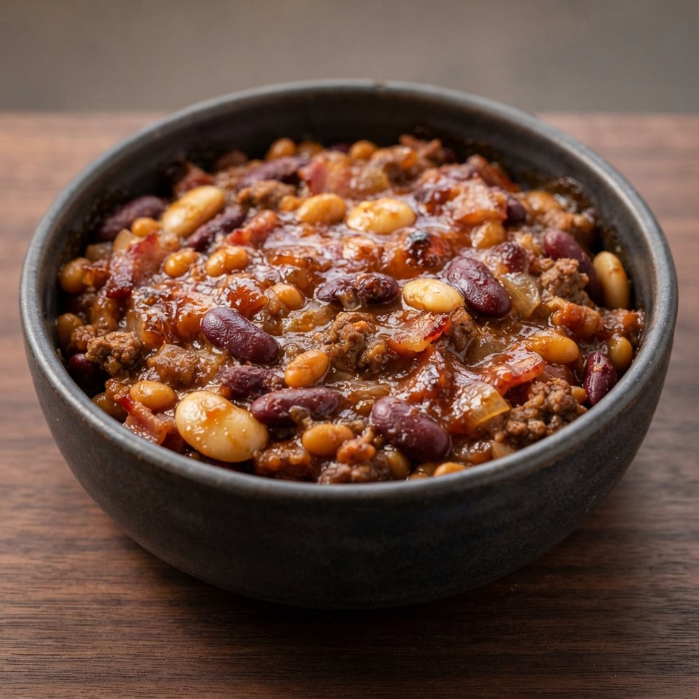 Tri-Bean Calico Bake
