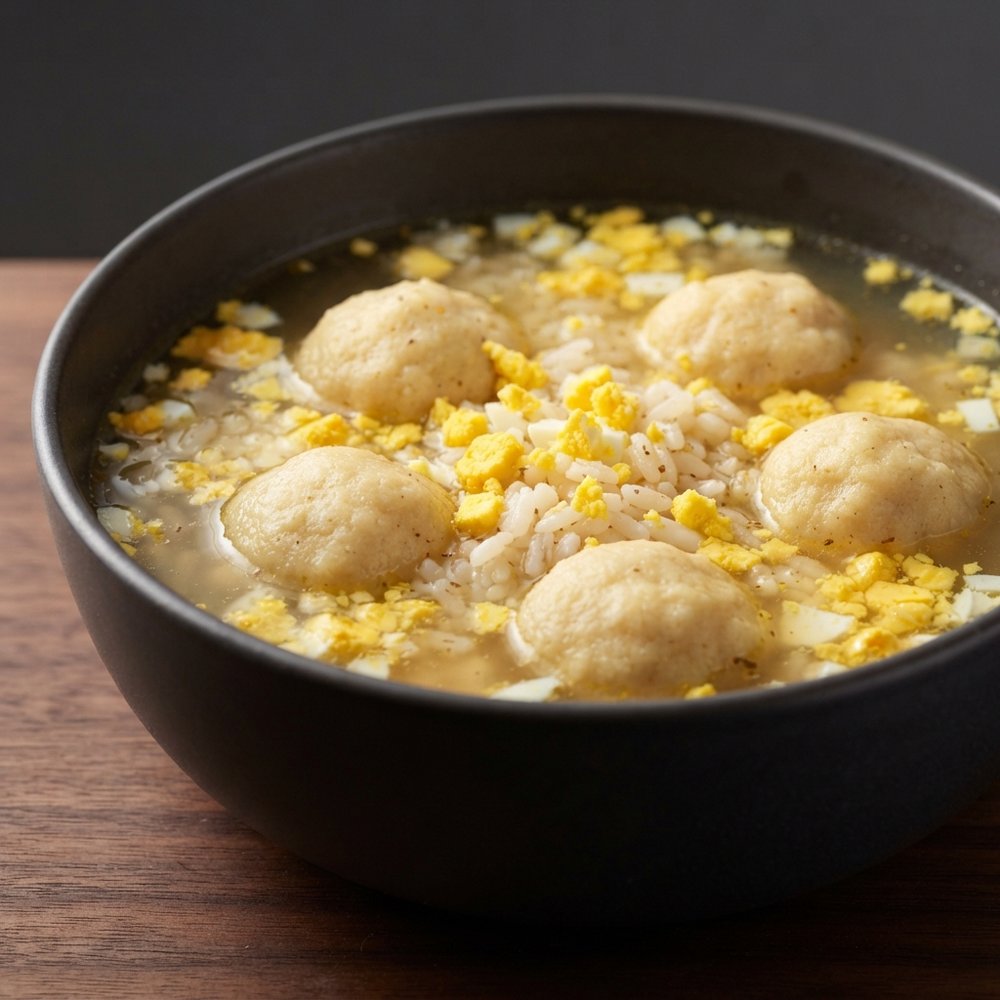 Chicken Matzo Dumpling Passover Soup