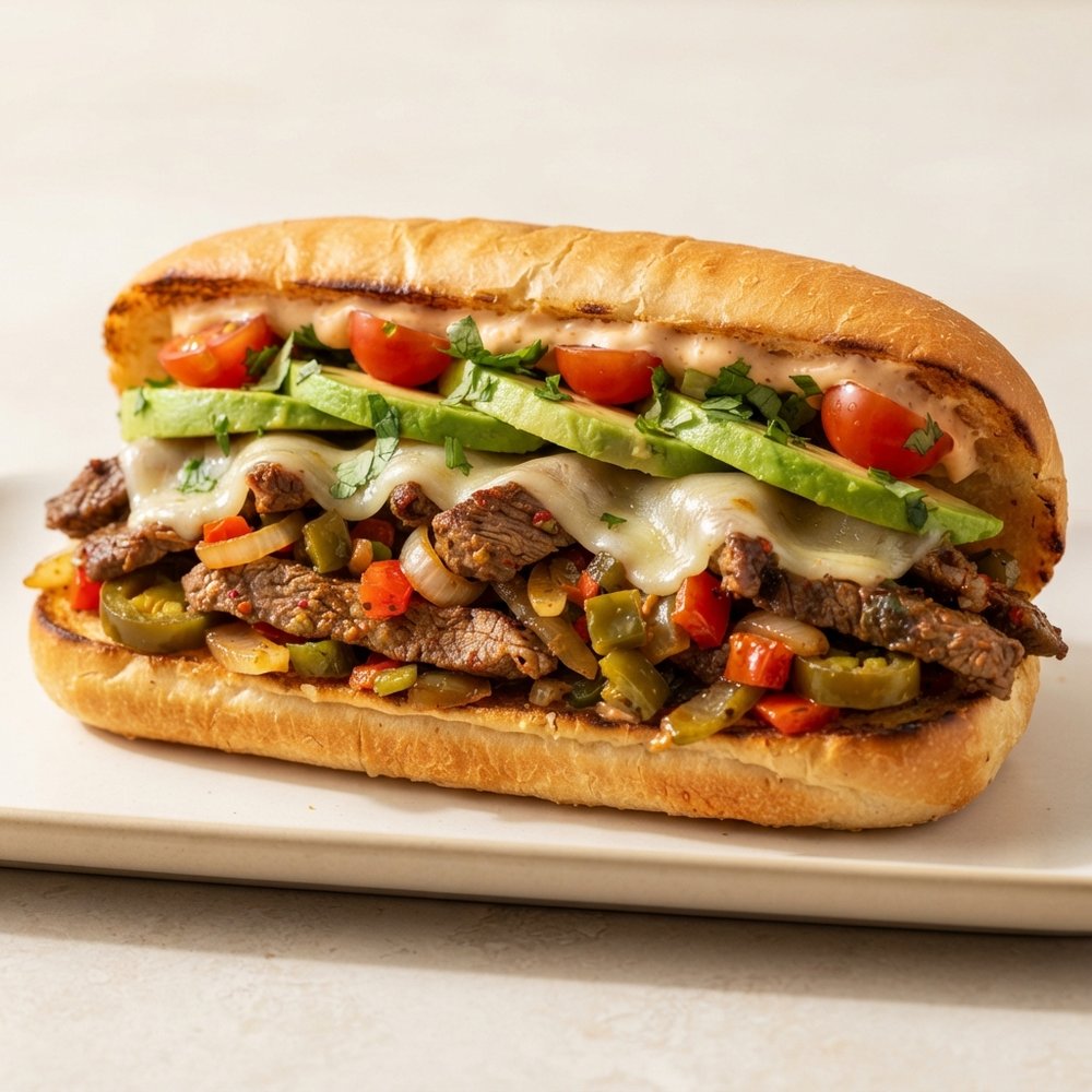 Grilled Carne Asada Hoagie