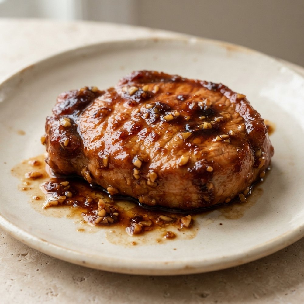 Slow-Cooker Soy-Garlic Pork Chops