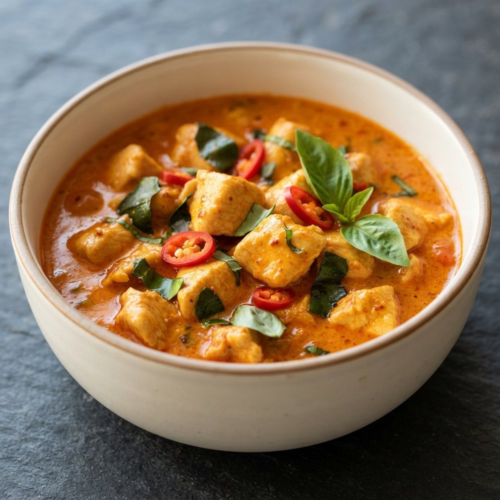 Quick Chicken Panang Curry