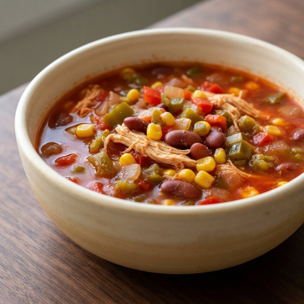 Hearty Mexican-Style Chicken Soup