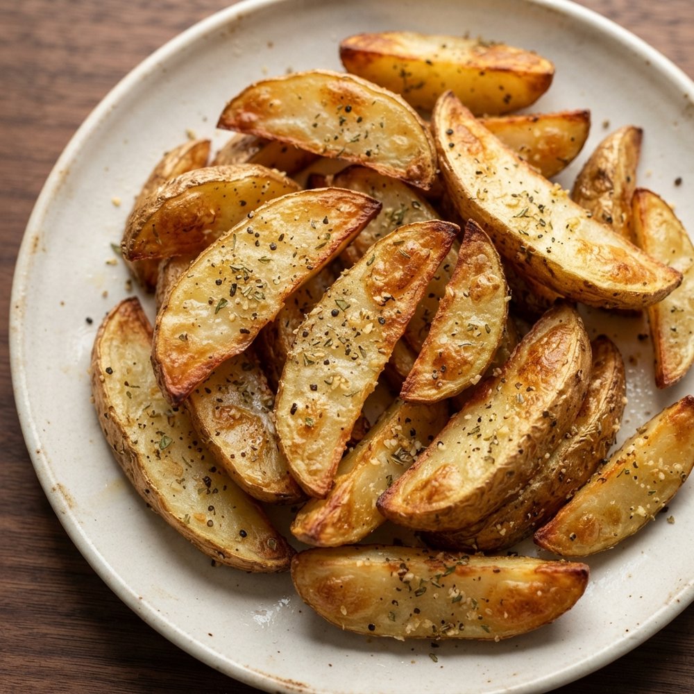 Crispy Oven-Baked Potato Wedges