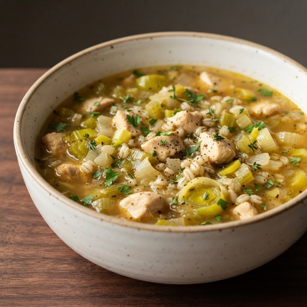 Scottish Chicken and Leek Soup