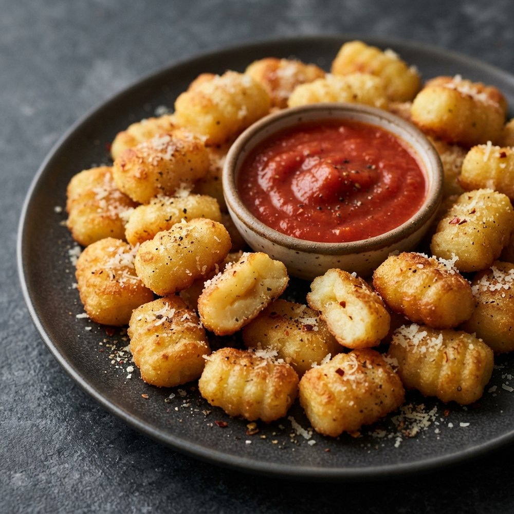 Crispy Air-Fried Gnocchi Bites