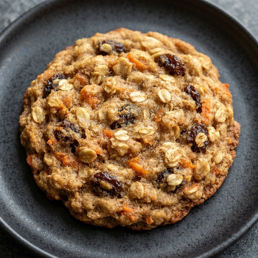 Carrot Raisin Oatmeal Cookies