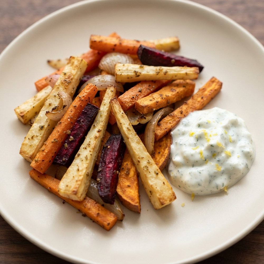 Air-Fryer Veggie Sticks