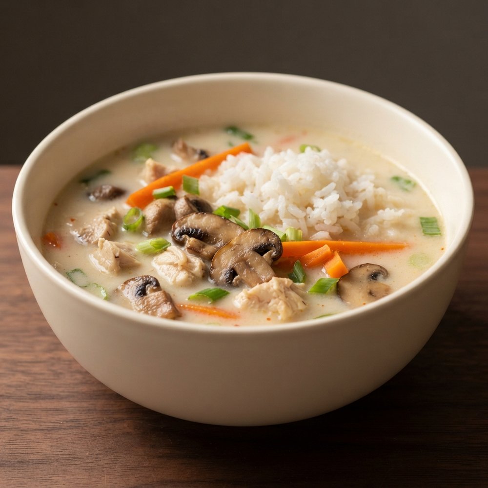 Coconut-Lime Soup with Leftover Roast Chicken