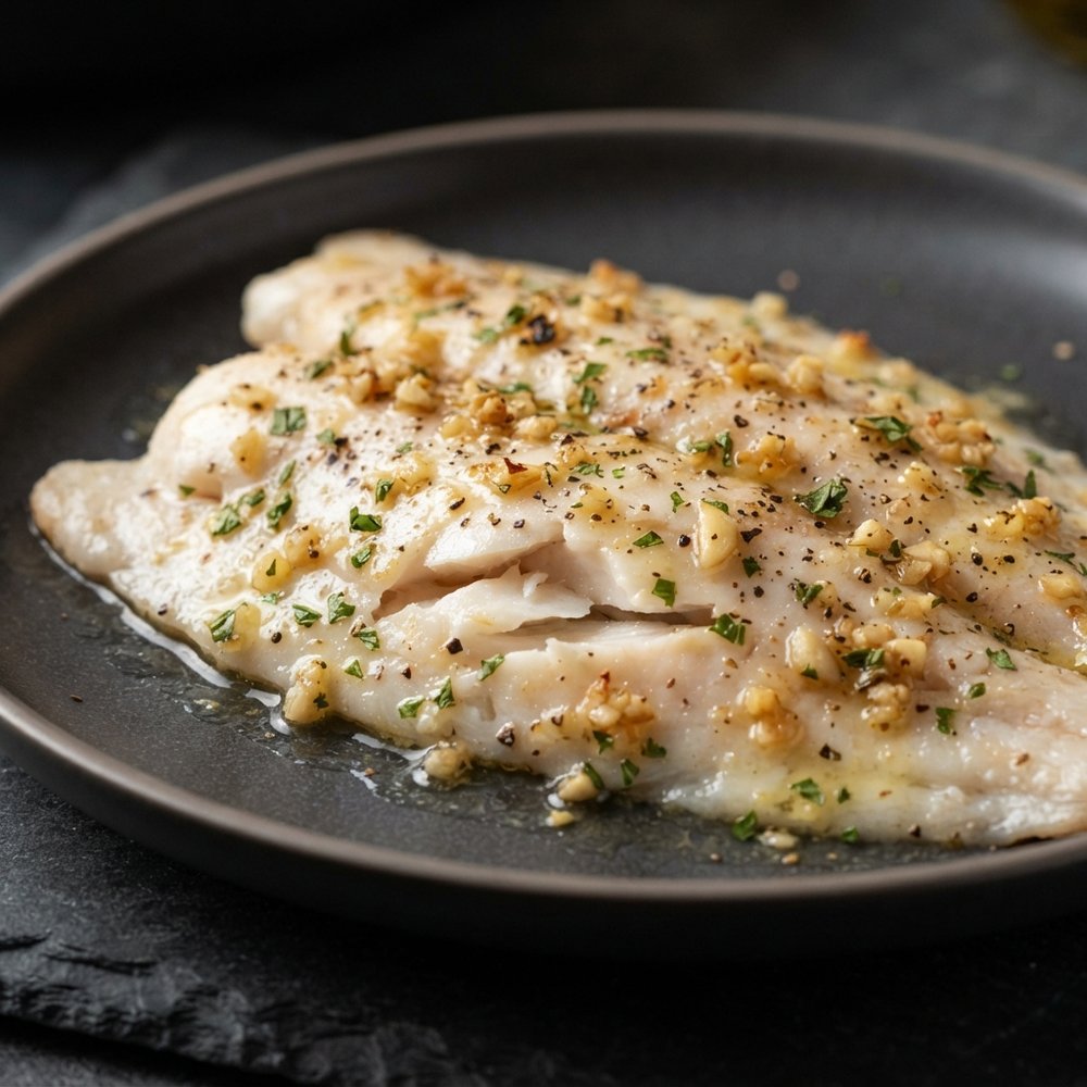 Garlic-Lemon Baked Tilapia