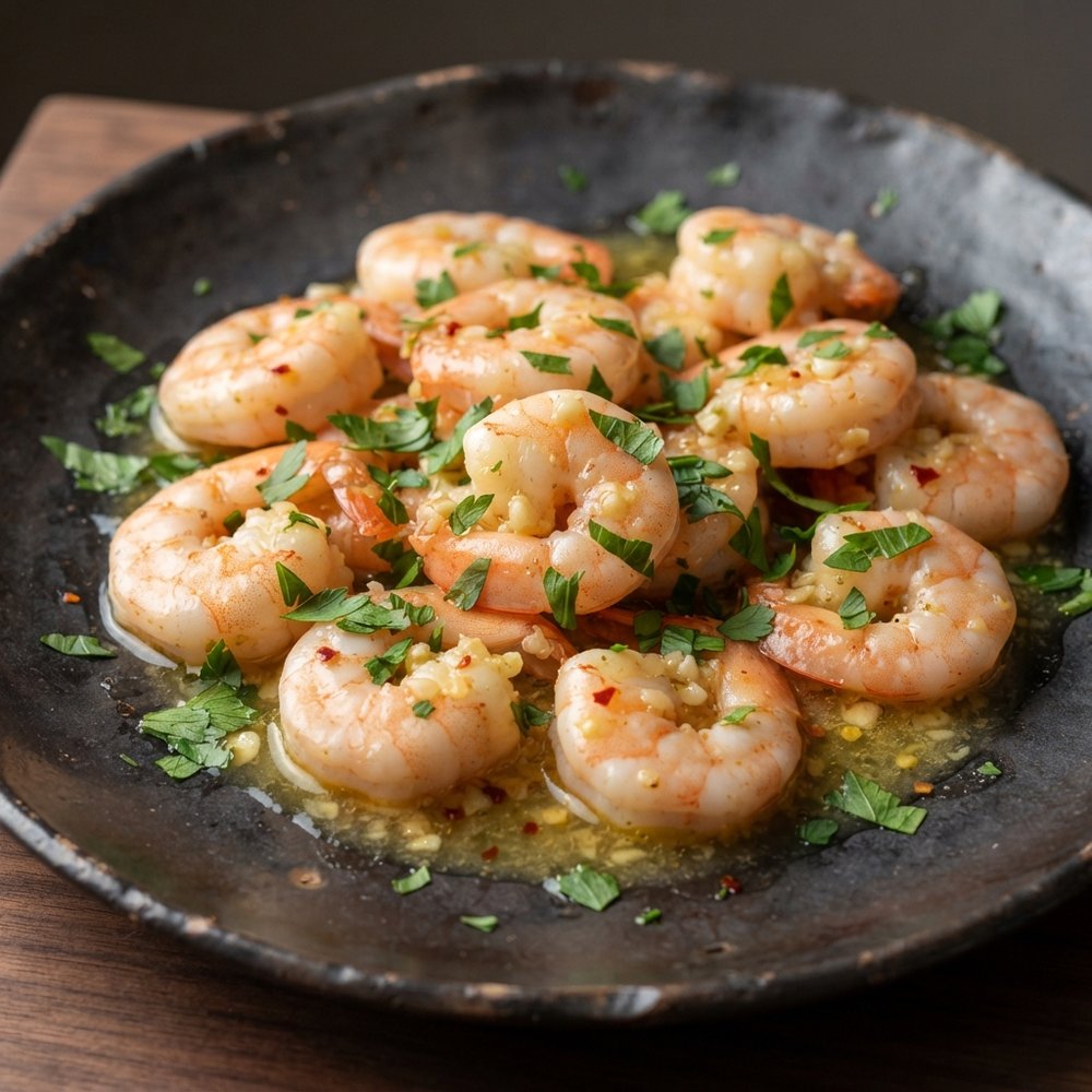 Quick Lemon-Garlic Shrimp