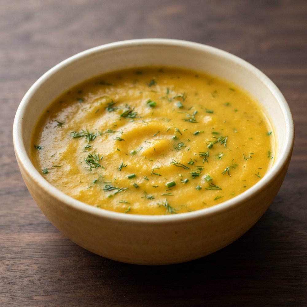 Creamy Carrot and Fresh Dill Soup