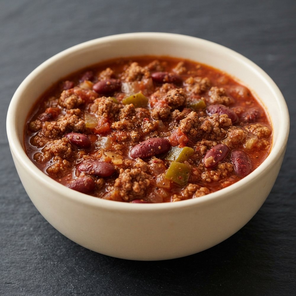 Crockpot Ground Beef Chili