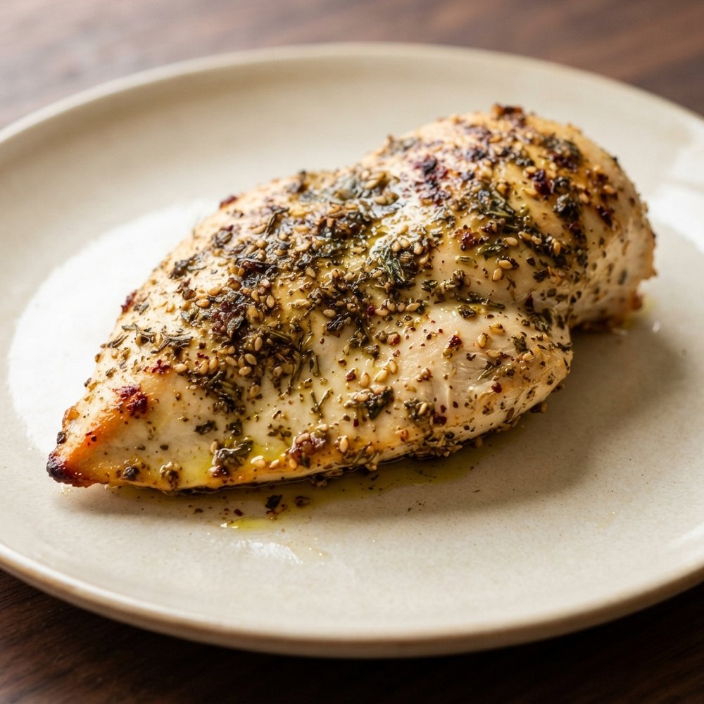 Baked Za'atar-Spiced Chicken Breasts