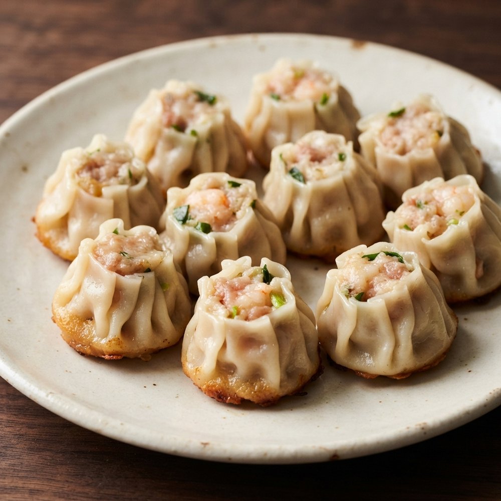 Cantonese Style Pork and Shrimp Dumplings
