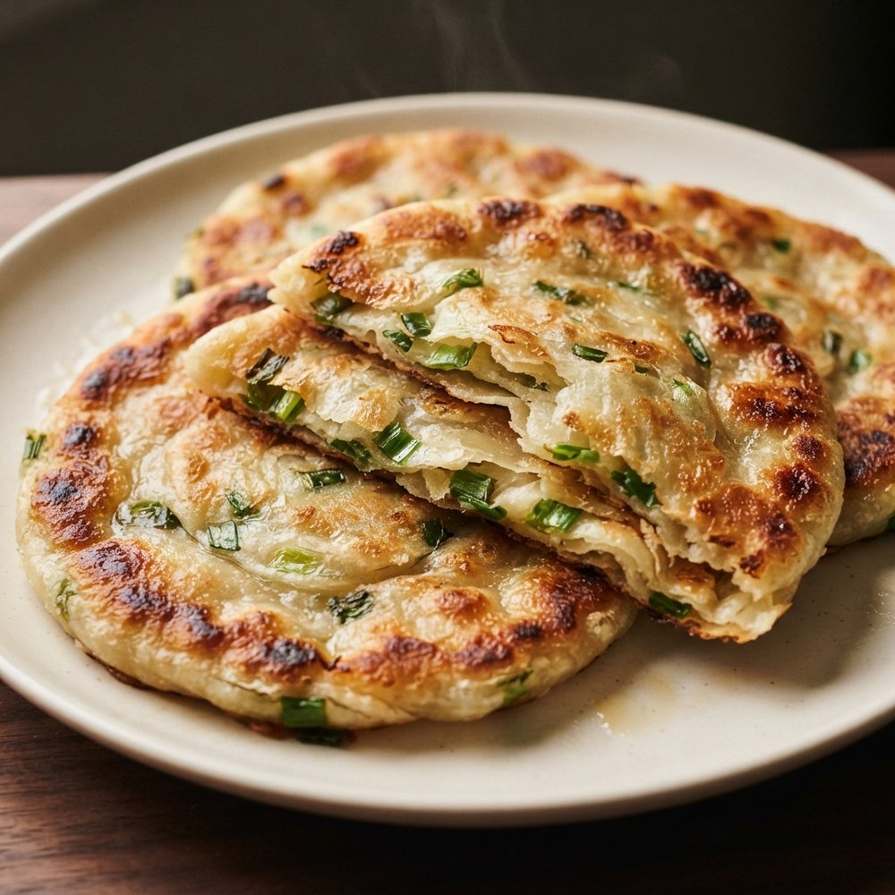 Scallion Pancakes (Green Onion Pancakes)
