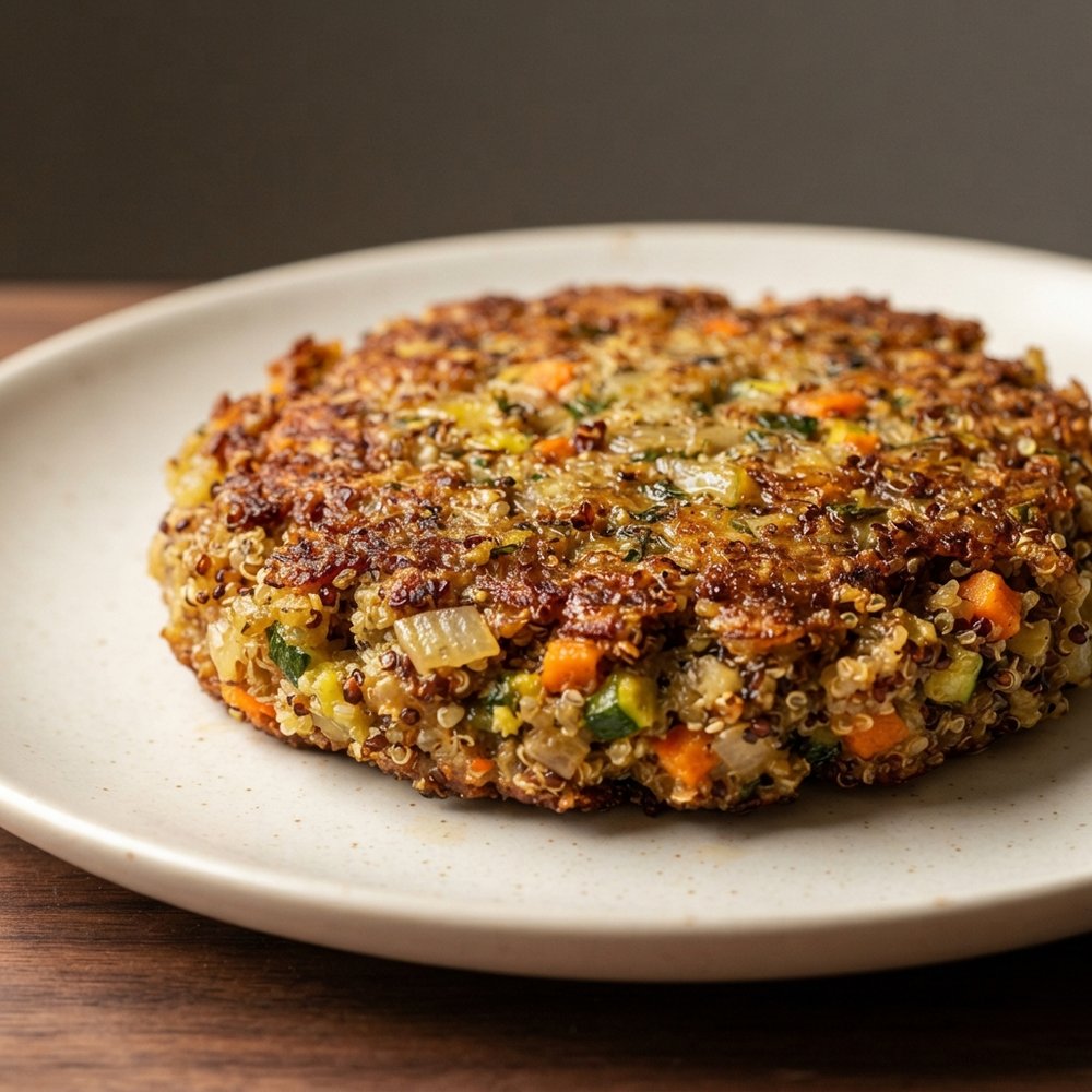 OMG! Crispy Quinoa Veggie Patties