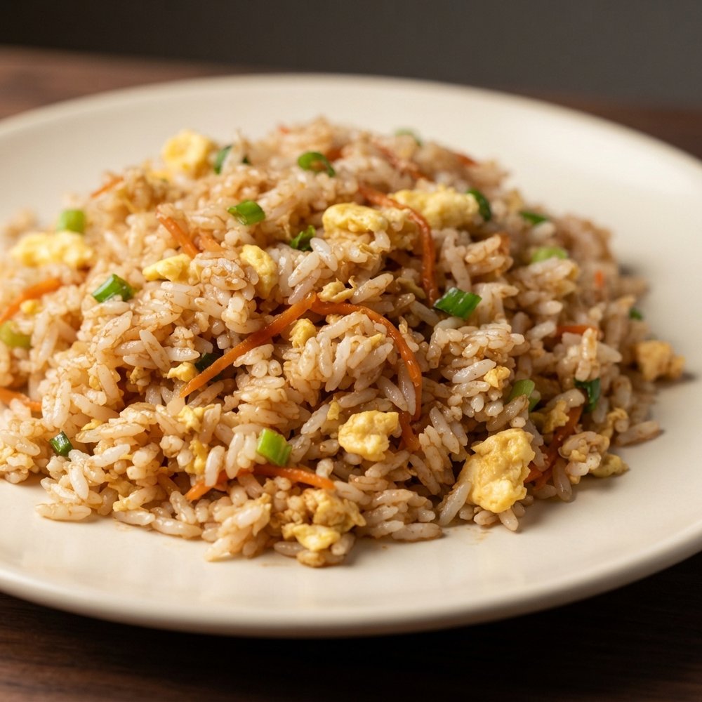 Stir-Fried Rice with Fresh Ginger