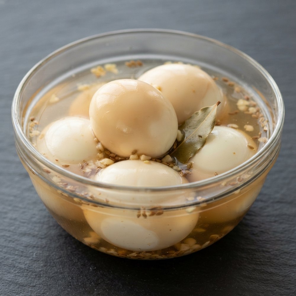 Tarragon Pickled Eggs, Version III