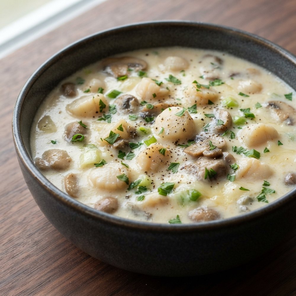 Velvety Scallop Chowder