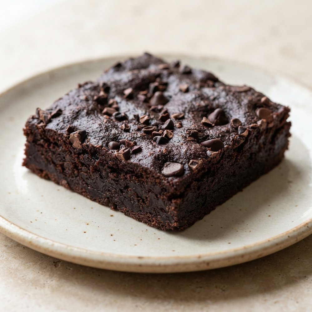Vegan Dark Chocolate Brownies (Gluten-Free)