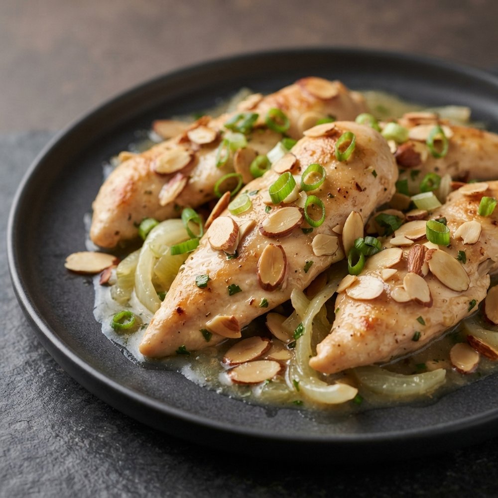 Chicken Almondine