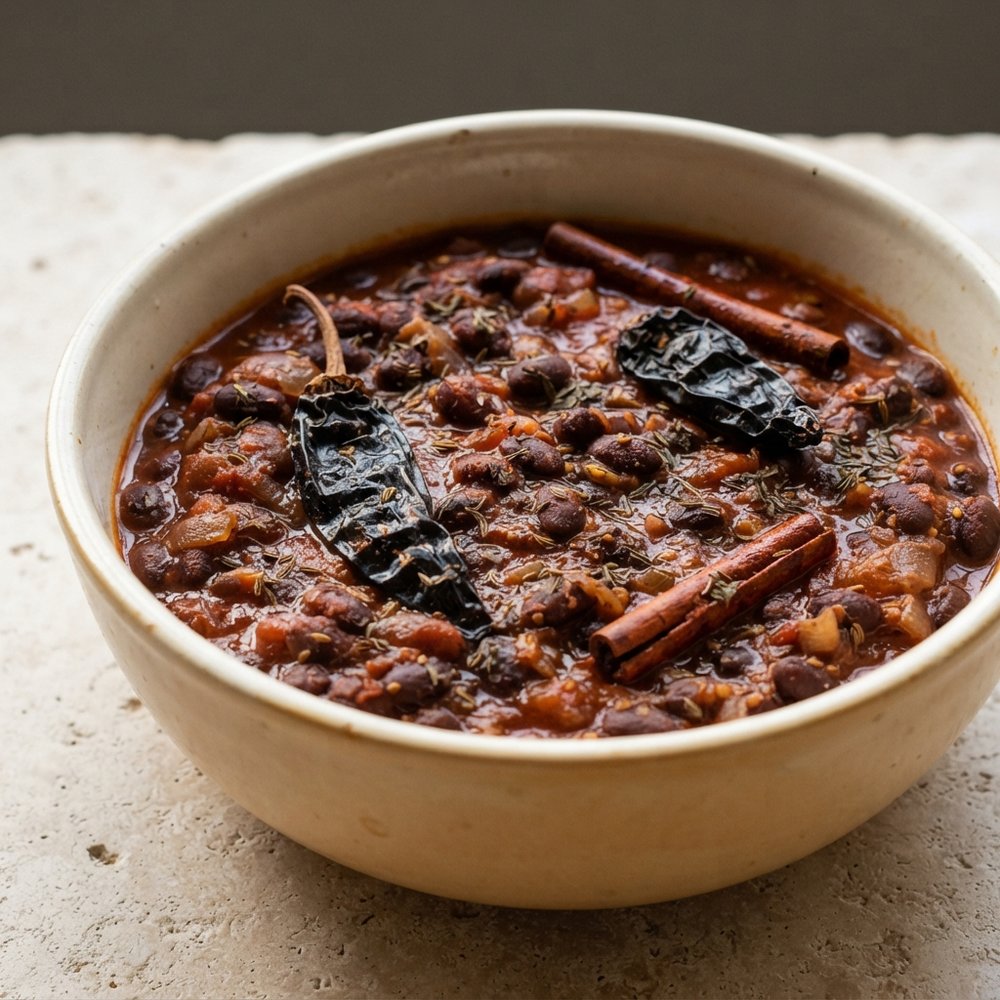 Crowd-Size Vegan Spiced Black Beans