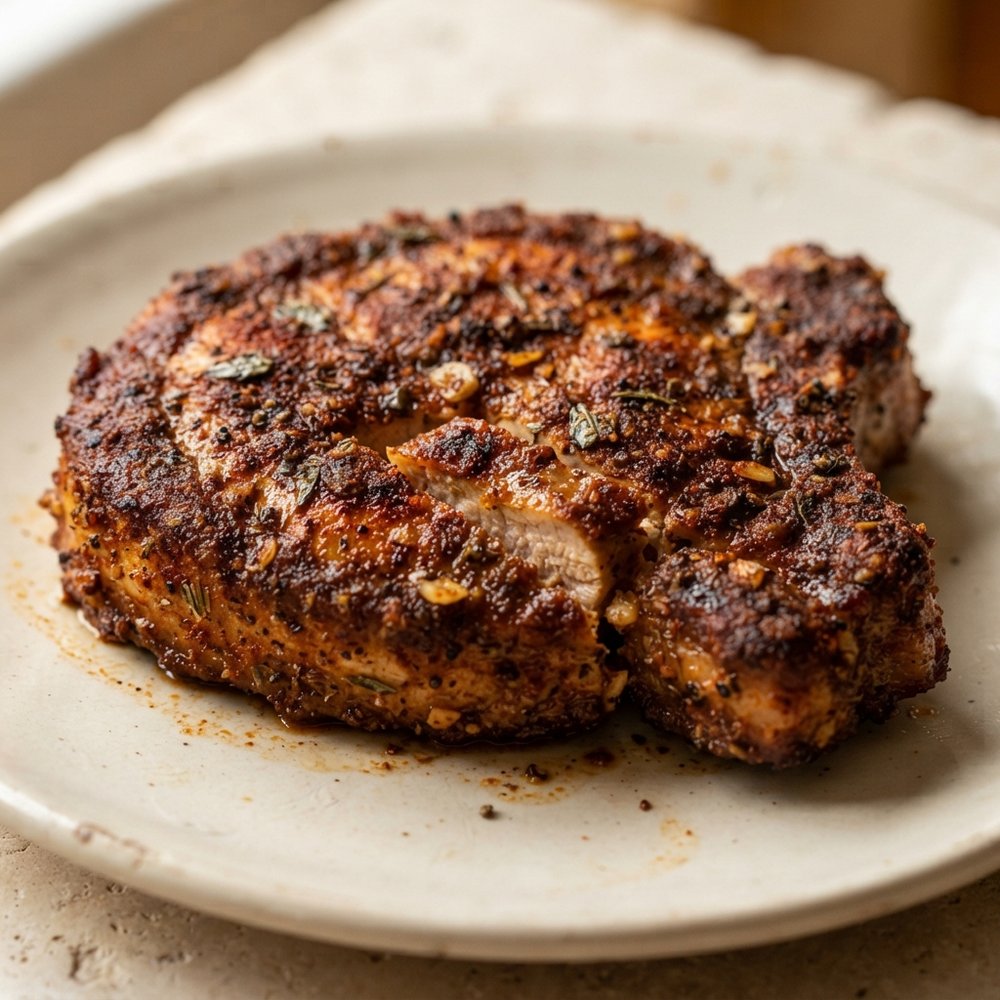 Spiced Cajun-Style Pork Chops