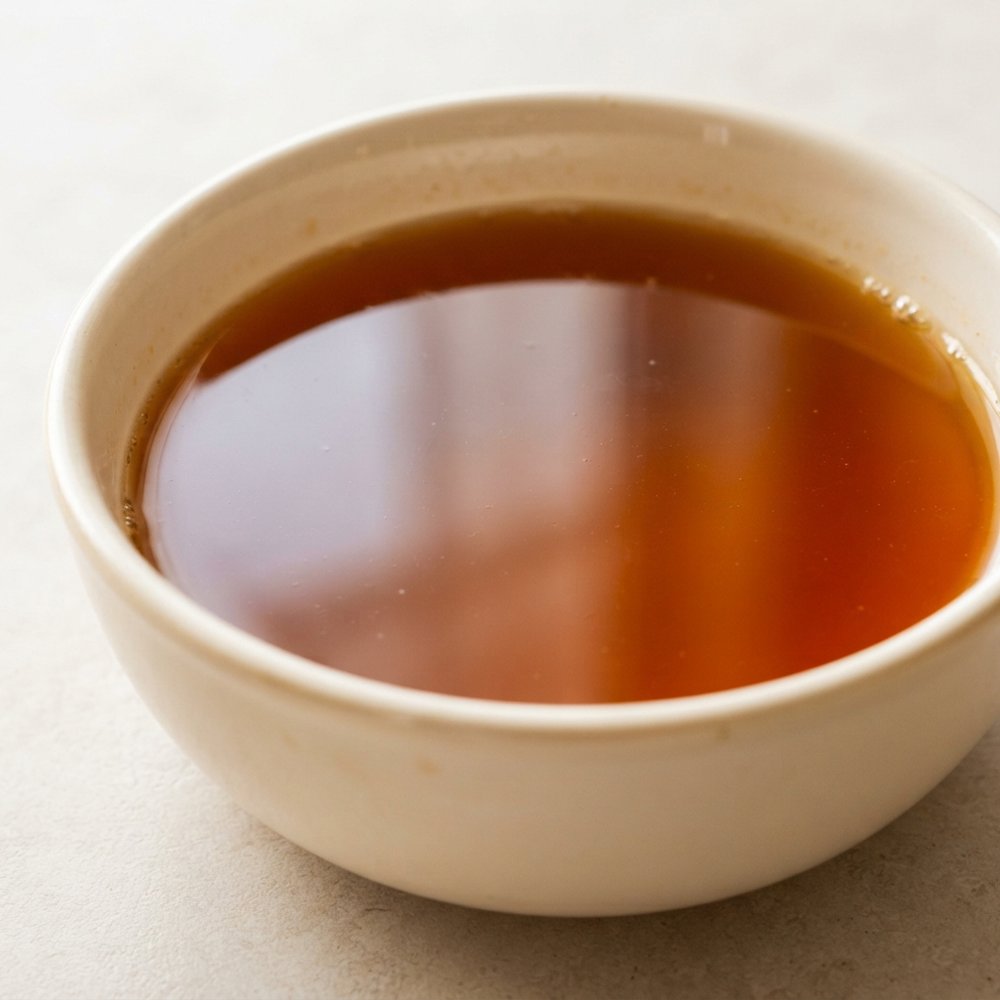 Roasted Shrimp Shell Gumbo Broth