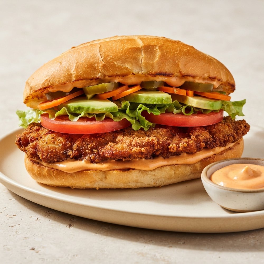 Chicken Milanesa Torta
