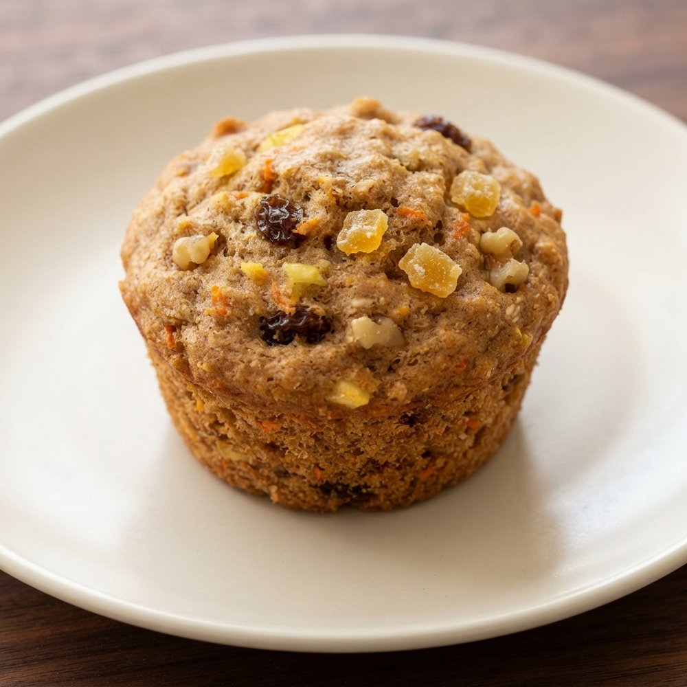 Ginger-Kissed Apple and Carrot Muffins