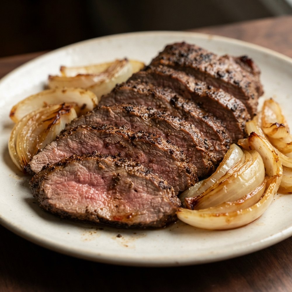 Roasted Tri-Tip with Soy and Cumin