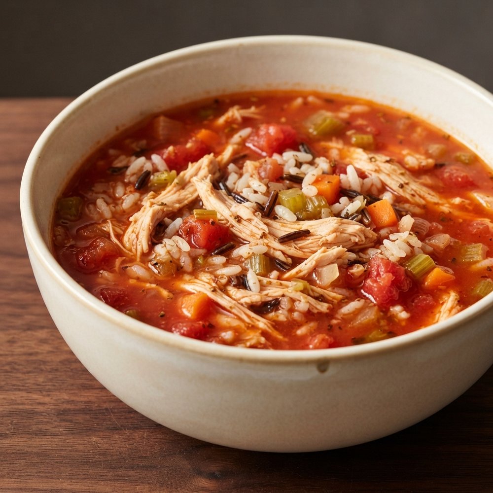 Hearty Turkey and Rice Soup