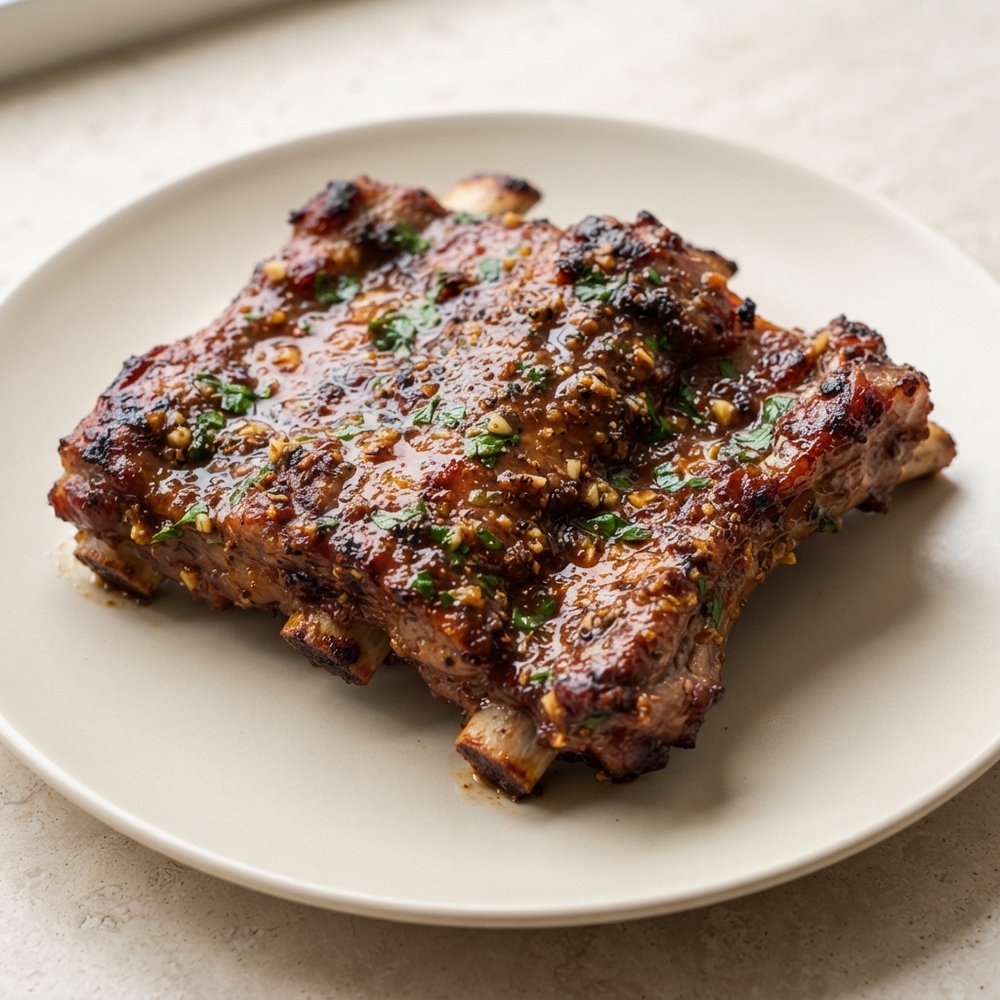 Roasted Lamb Spare Ribs