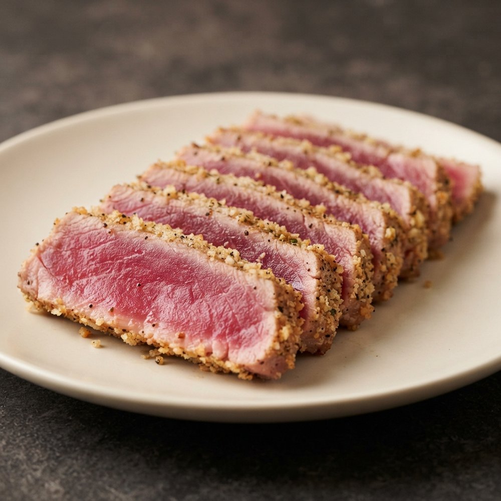 Quick Pan-Seared Ahi Tuna