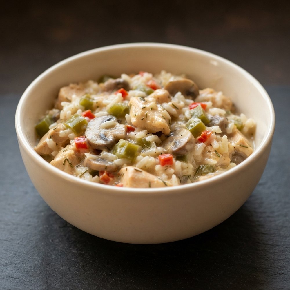 Chicken Club Rice Casserole