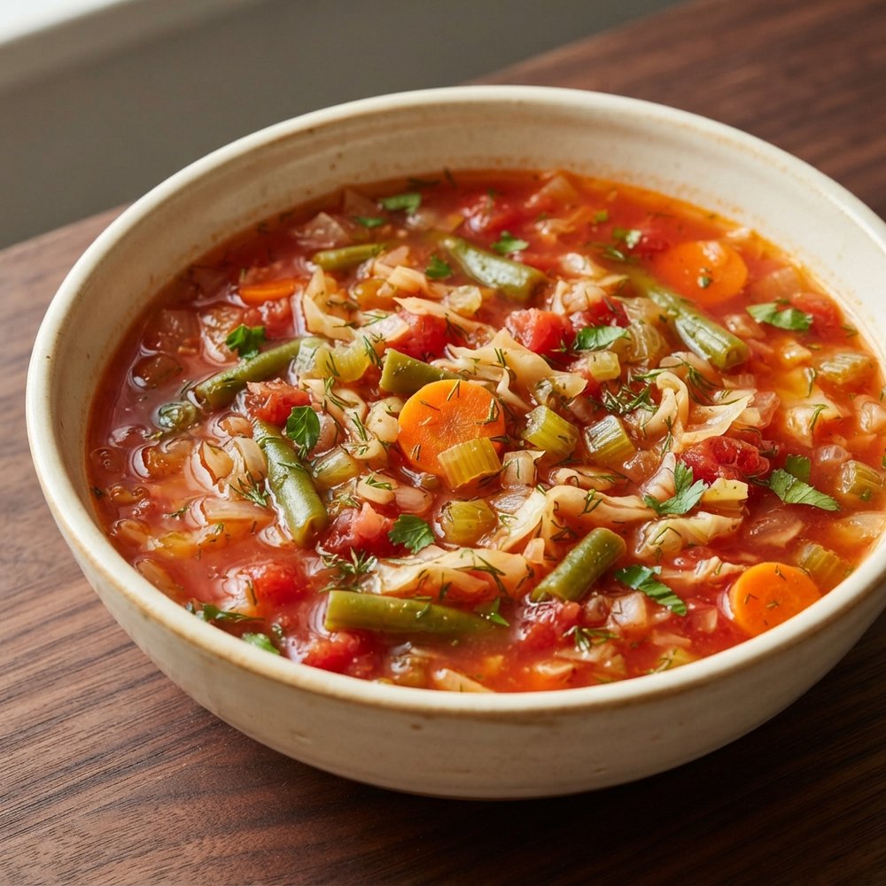 Pressure Cooker Veggie-Packed Cabbage Soup