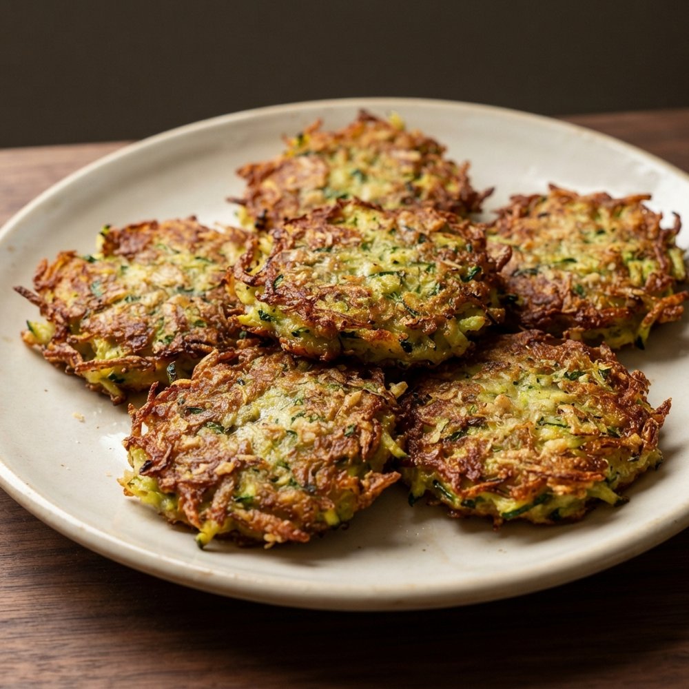 Crispy Zucchini Pancakes
