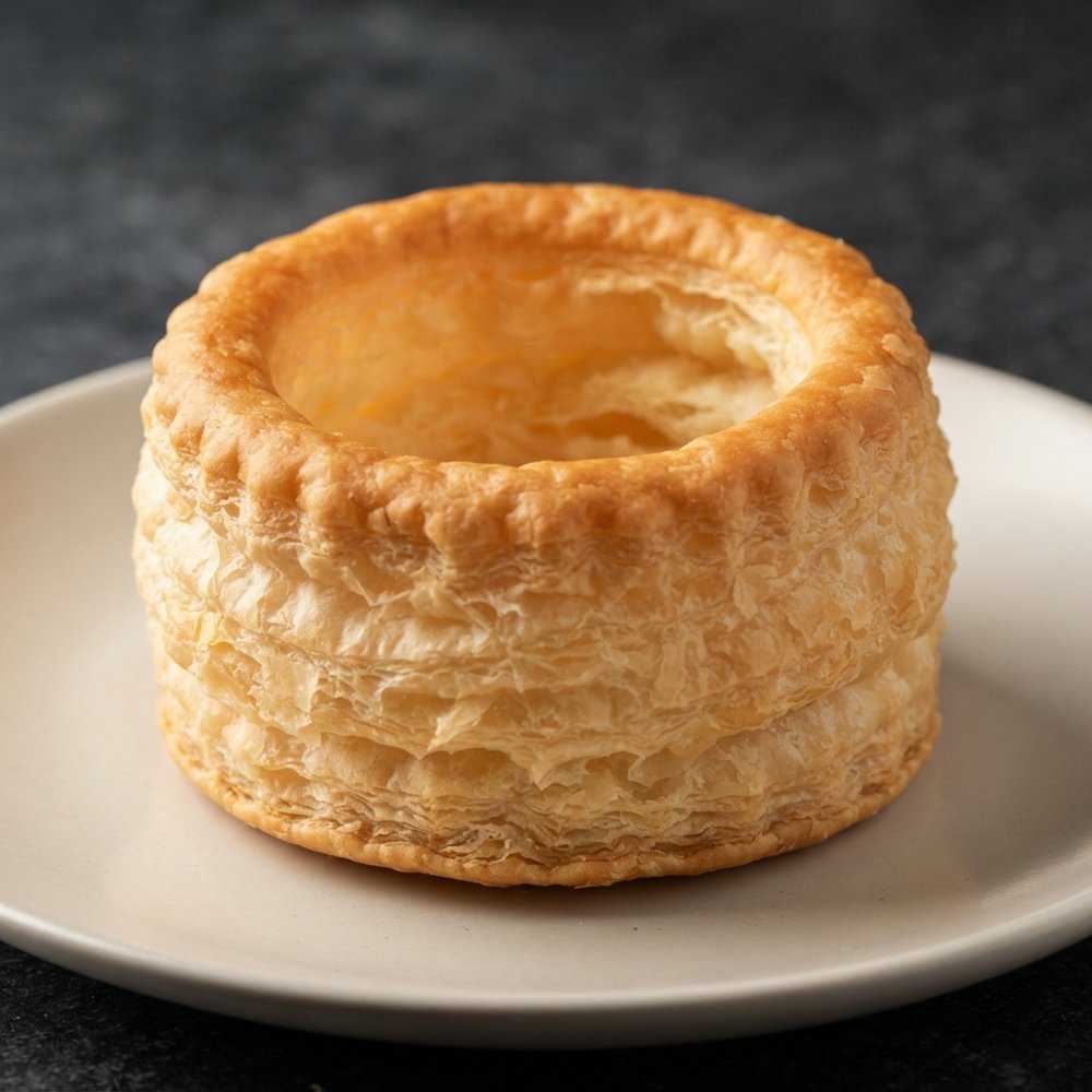 Flaky Puff Pastry Cups
