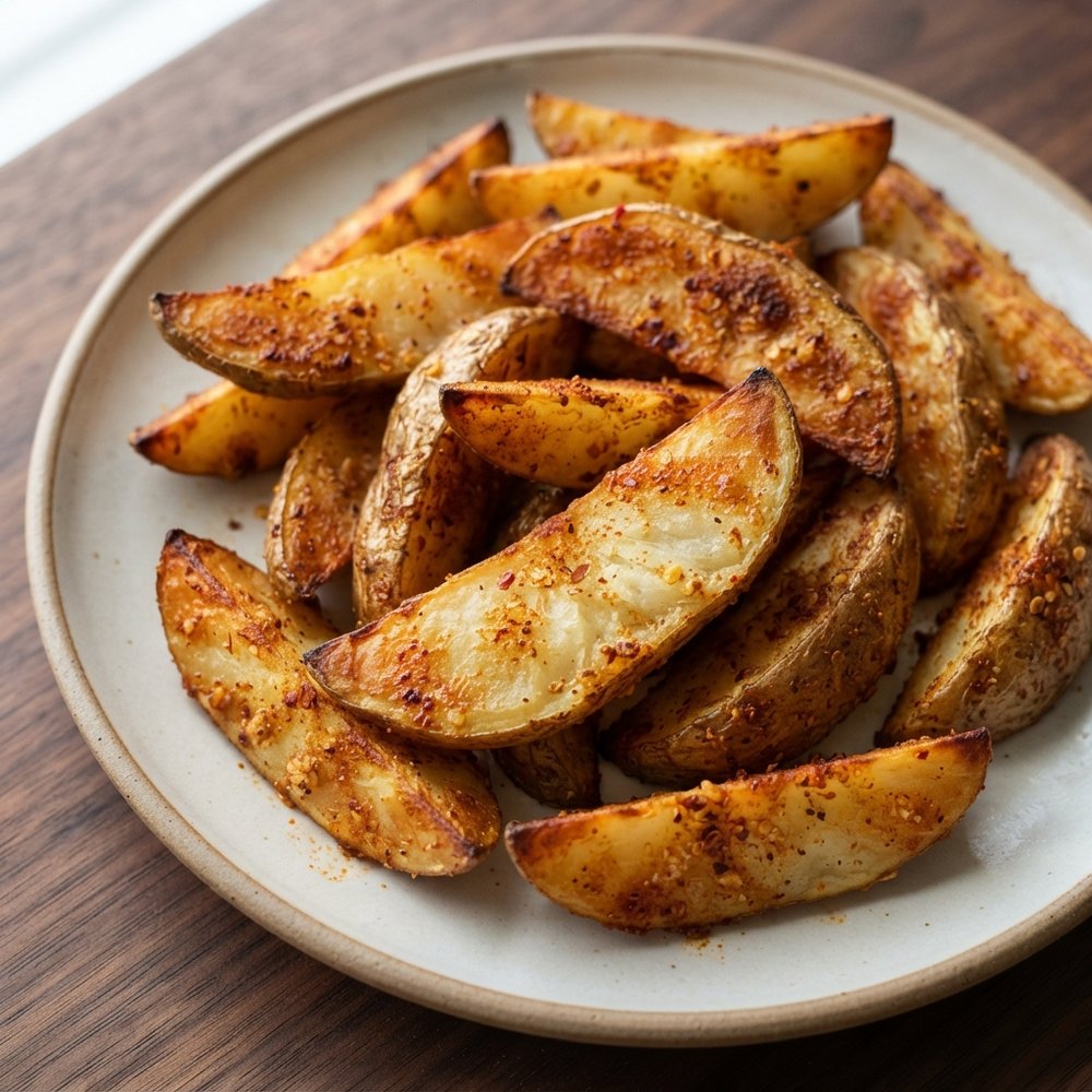 Seasoned Baked Potato Wedges
