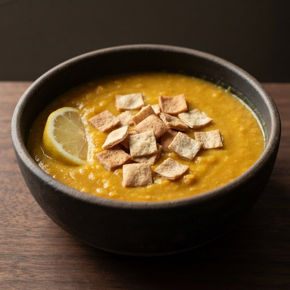 Pressure Cooker Lebanese Red Lentil Soup (Shorbat Adas)